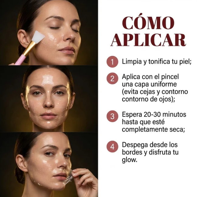 Mascarilla de Colágeno Coreana Rejuvenecedora
