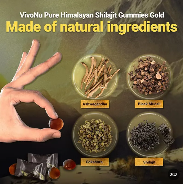 Himalayan Shilajit Gold Gummies
