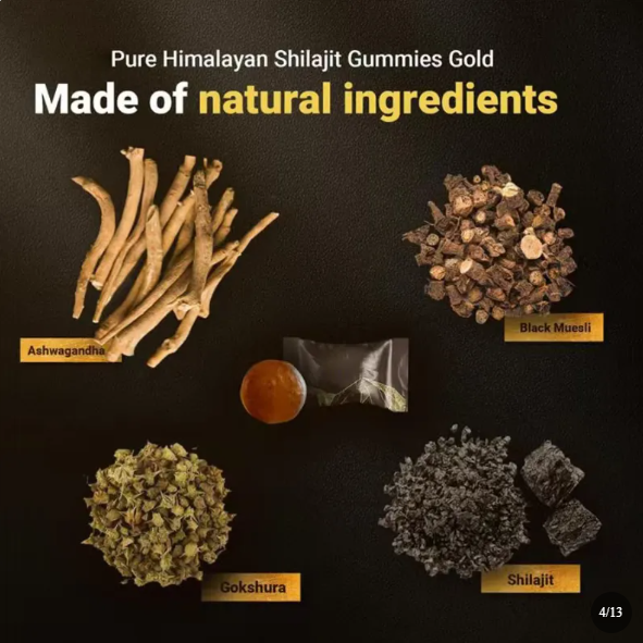 Himalayan Shilajit Gold Gummies