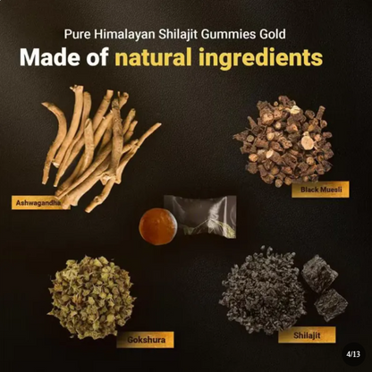 Himalayan Shilajit Gold Gummies