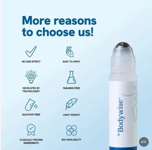 Fluido Roll-On para el Crecimiento del Cabello