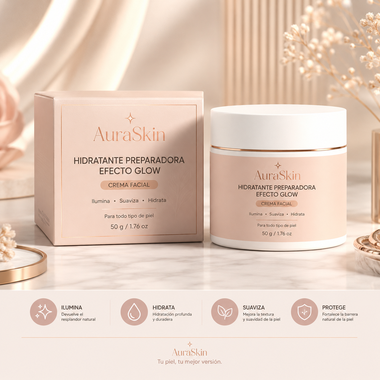 Crema Hidratante - AuraSkin