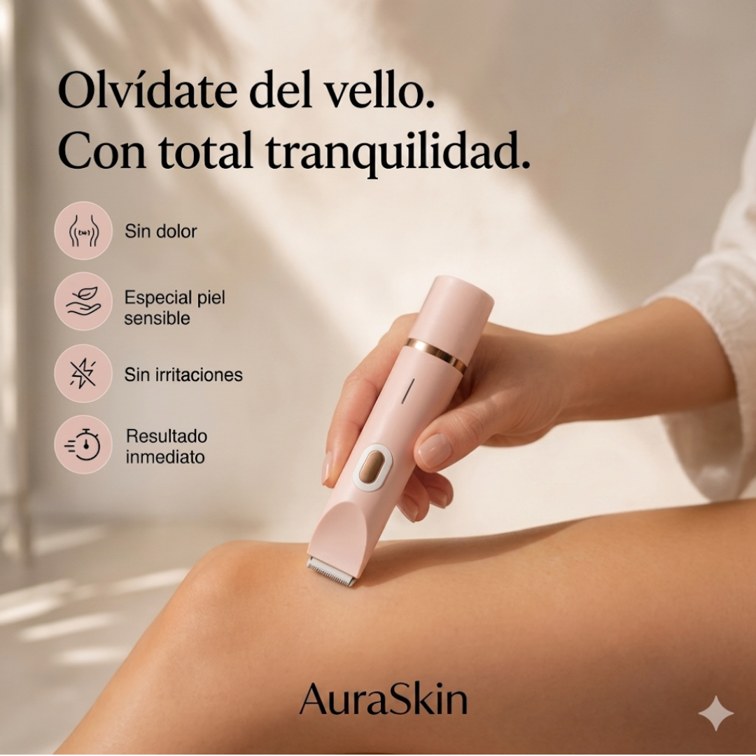 Depilación fácil e indolora
